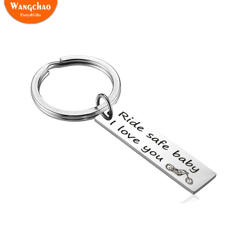 Ride Safe Baby I love you Keychain Gift for Boyfriend Anniversary Gift Valentines Day Wedding Souvenir Stocking Stuffers
Ride Safe Baby I love you Keychain Gift for Boyfriend Anniversary Gift Valentines Day Wedding Souvenir Stocking Stuffers