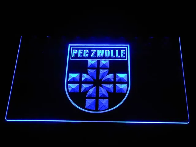 B1012 PEC Zwolle Эредивизи футбол светодиодные неоновые вывески|sign|sign ledsign neon |