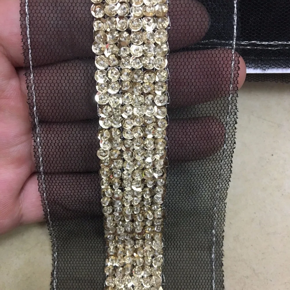 5Yards Pearl Rhinestone Gold Beaded Lace Trim Vintage Mesh Fabric Paillette Sequin Chemical Lace Wedding Dress Dentelle Applique
5Yards Pearl Rhinestone Gold Beaded Lace Trim Vintage Mesh Fabric Paillette Sequin Chemical Lace Wedding Dress Dentelle Applique