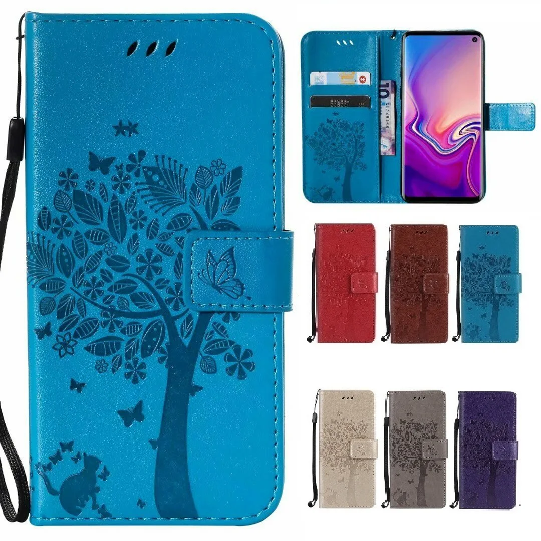 Флип-чехол с подставкой для ZTE Axon 10Pro Blade A3 A5 A7 A622 L130 L8 V10 Vita Nubia Alpha Red Magic3 Z557 кожаный