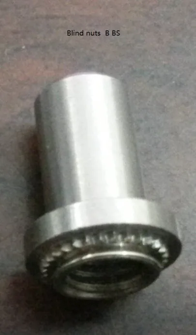 B-M6-1 self-clinching Blind nuts, Carbon steel ,zinc, PEM standard,instock, Made in china
B-M6-1 self-clinching Blind nuts, Carbon steel ,zinc, PEM standard,instock, Made in china