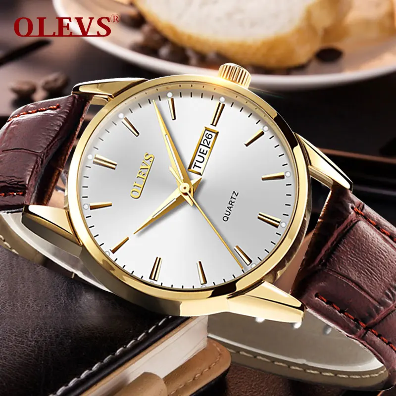 OLEVS спортивные кварцевые часы для мужчин Топ Бренд роскошные дизайнерские кожаные часы Мужские кварцевые часы из розового золота мужские ч...
OLEVS спортивные кварцевые часы для мужчин Топ Бренд роскошные дизайнерские кожаные часы Мужские кварцевые часы из розового золота мужские ч...