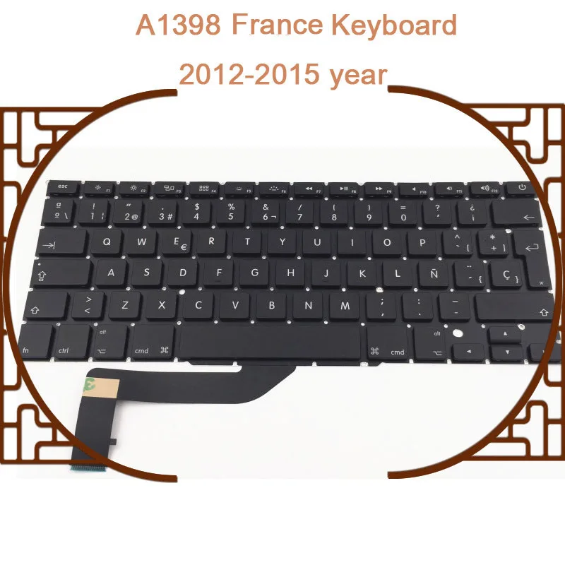 Клавиатура ABAY A1398 с английской и английской раскладкой для Macbook Pro Retina, 15 дюймов, 2012-2015 лет
Клавиатура ABAY A1398 с английской и английской раскладкой для Macbook Pro Retina, 15 дюймов, 2012-2015 лет