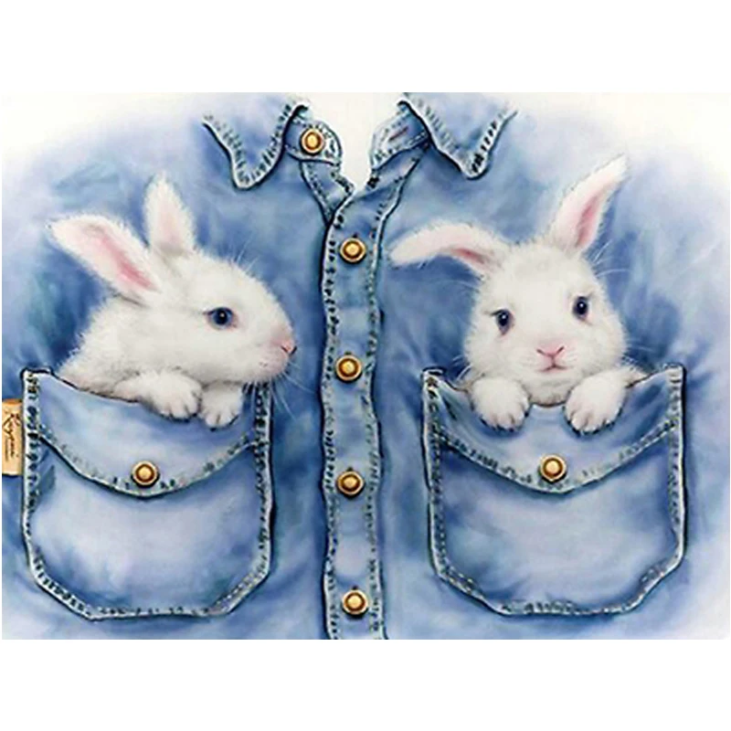 Cowhide white rabbit, diamond embroidery, mosaic, wall decoration, DIY, rhinestones, paste, diamond painting, cross stitch, need
Cowhide white rabbit, diamond embroidery, mosaic, wall decoration, DIY, rhinestones, paste, diamond painting, cross stitch, need