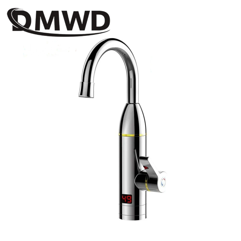 DMWD Electric Kitchen Instant Heating Faucet Heater Hot Cold Dual-use Tankless Water Quickly Heating Tap Shower With LED Display
DMWD Electric Kitchen Instant Heating Faucet Heater Hot Cold Dual-use Tankless Water Quickly Heating Tap Shower With LED Display