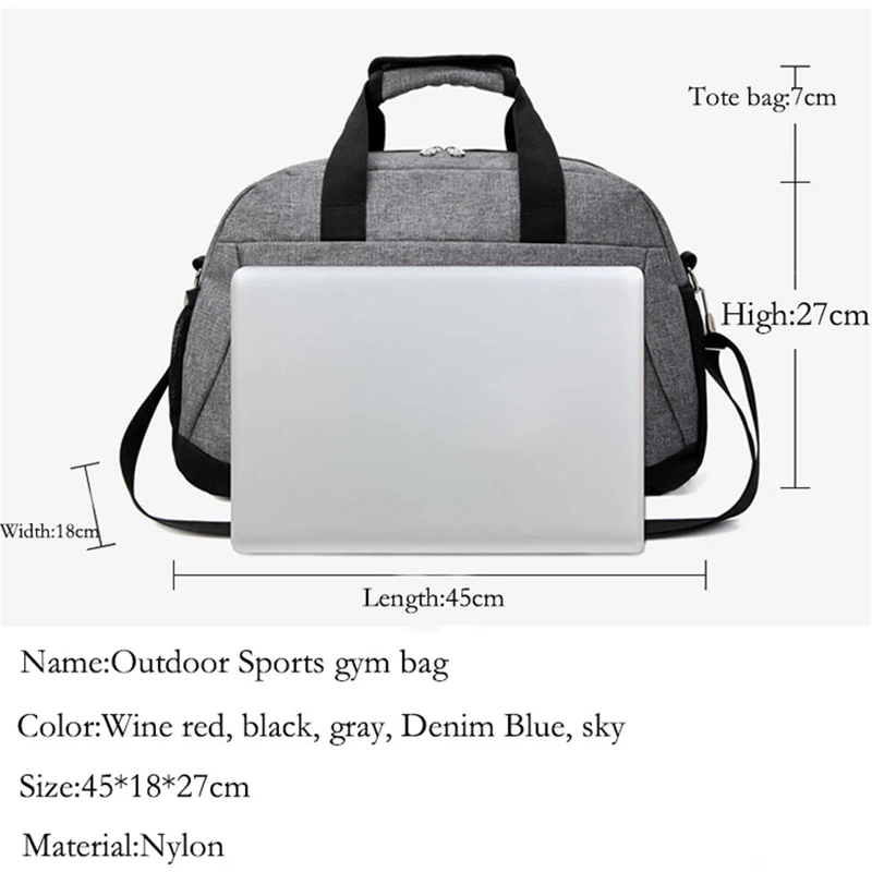 New Outdoor Sports Bag Single Shoulder Yoga Fitness Bags Multifunction Travel Handbag Training Gym Bag for Women Men Yoga Bags
New Outdoor Sports Bag Single Shoulder Yoga Fitness Bags Multifunction Travel Handbag Training Gym Bag for Women Men Yoga Bags