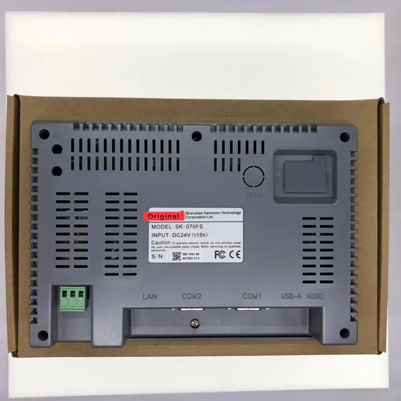 SK-070FS: 7 polegada Tela de toque HMI Ethernet com cabo de programação e software, transporte Rápido SK-070HS
SK-070FS: 7 polegada Tela de toque HMI Ethernet com cabo de programação e software, transporte Rápido SK-070HS