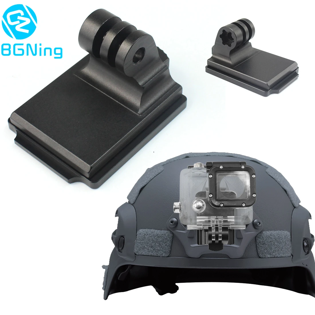 Aluminum Helmet Fixed Mount 3 Hole NVG Base Holder Adapter for GOPRO Hero 9 8 7 6 Session Sjcam EKEN Action Video Sports Cameras
Aluminum Helmet Fixed Mount 3 Hole NVG Base Holder Adapter for GOPRO Hero 9 8 7 6 Session Sjcam EKEN Action Video Sports Cameras