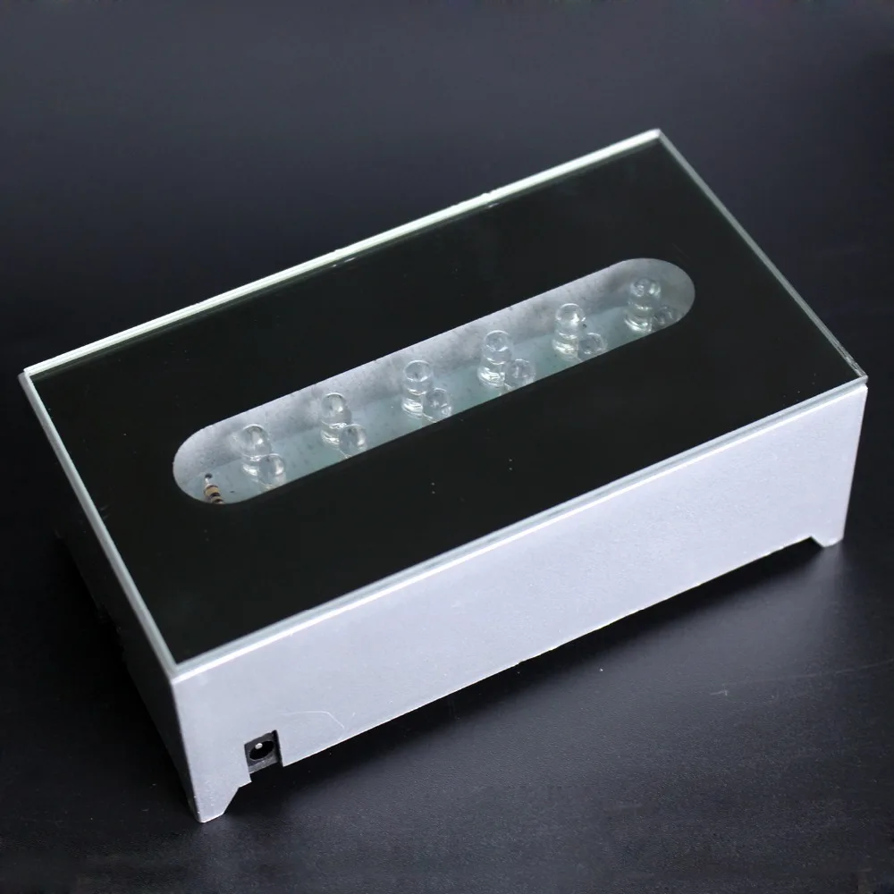 Colorful 3D Crystal Display Crafts Lamp Base Stand Unique Rectangle 12 LED Night Light With Adapter
Colorful 3D Crystal Display Crafts Lamp Base Stand Unique Rectangle 12 LED Night Light With Adapter