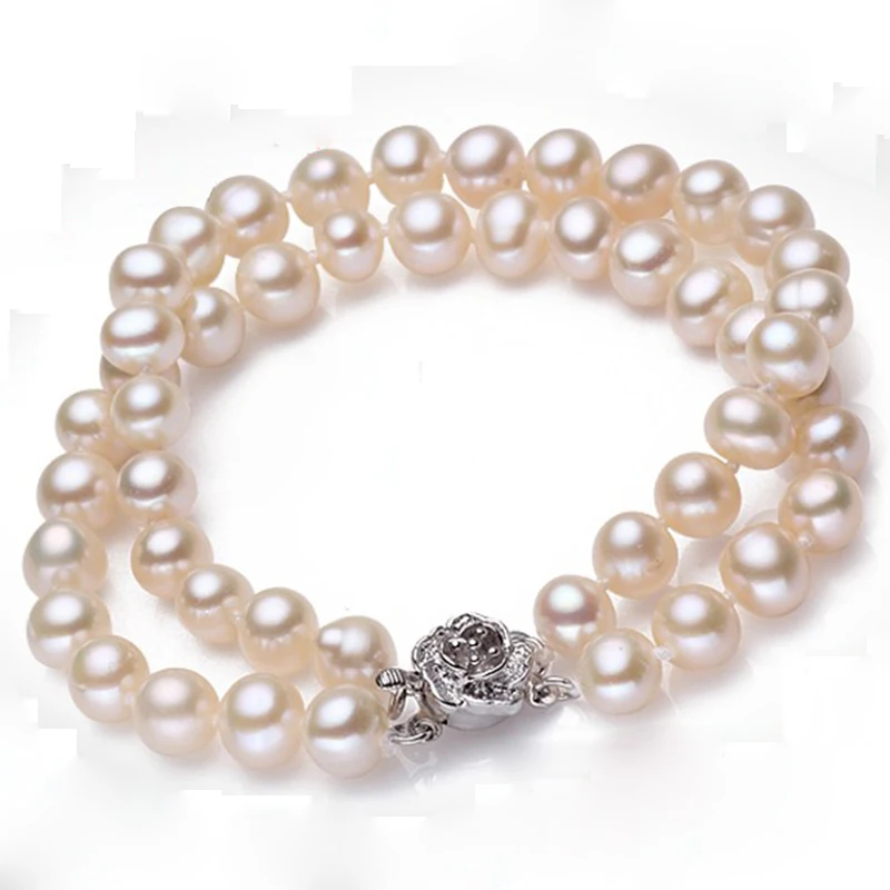 PEISENI 100% натуральный пресноводный жемчуг браслет очарование 925 пробы серебряные ювелирные изделия культивированный жемчуг для девочек Пода... 
PEISENI 100% натуральный пресноводный жемчуг браслет очарование 925 пробы серебряные ювелирные изделия культивированный жемчуг для девочек Пода...