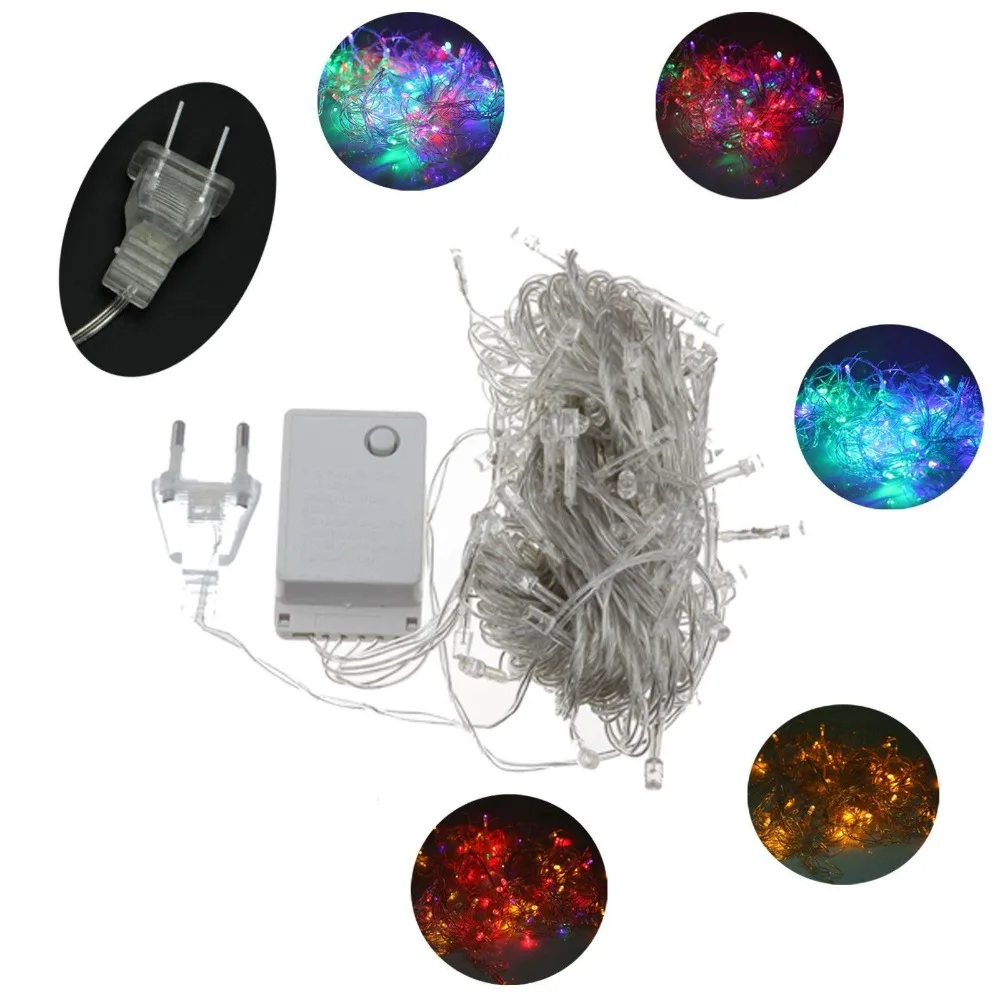 LED String Light 10M -100M Waterproof 220V holiday String lighting 7 Colors Christmas Festival Party Outdoor Decoration
LED String Light 10M -100M Waterproof 220V holiday String lighting 7 Colors Christmas Festival Party Outdoor Decoration