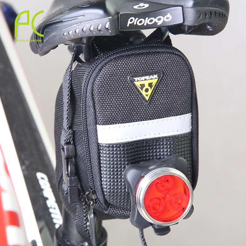 Велосипедный светильник PCycling светодиодный передний задний предупреждающий USB