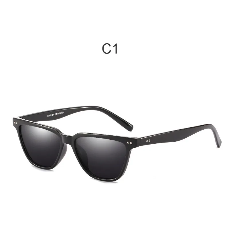 2019 винтажные классические солнцезащитные очки Женские пластиковые в большой