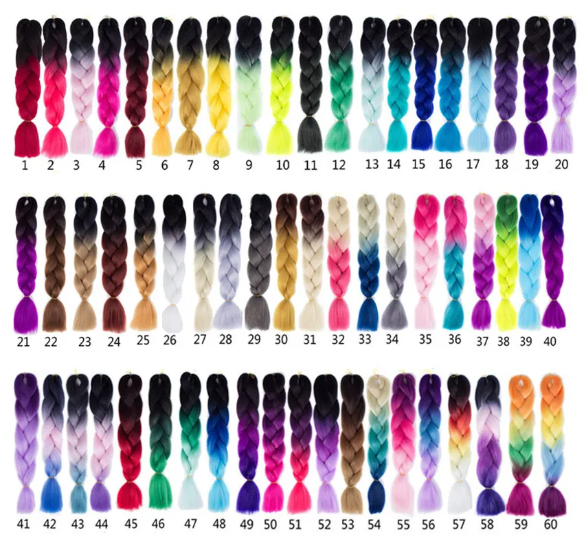 Feibin Ombre Crochet Braid Hair Extensions Synthetic Braiding Hair 24 inches 100g Free Shipping
Feibin Ombre Crochet Braid Hair Extensions Synthetic Braiding Hair 24 inches 100g Free Shipping