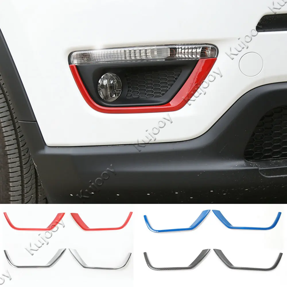 Red / Blue/ Silver / Carbon Fiber Grain Car Front Headlight Lamp Cover Frame Sticker Trim for Jeep Compass 2017+ Pair
Red / Blue/ Silver / Carbon Fiber Grain Car Front Headlight Lamp Cover Frame Sticker Trim for Jeep Compass 2017+ Pair