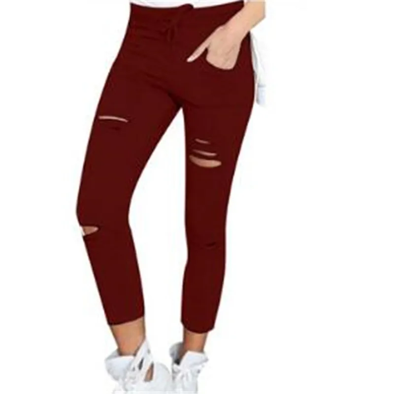 2018 Hot style casual pants nine minutes of female cotton leggings women fashion 6 colors size S-4XL | Женская одежда