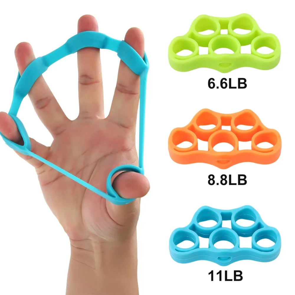 Five fingers Training Rubber Bands silicone Elastic band hand grip ring fingers Stretch exercise Expander finger Resistance Band
Five fingers Training Rubber Bands silicone Elastic band hand grip ring fingers Stretch exercise Expander finger Resistance Band