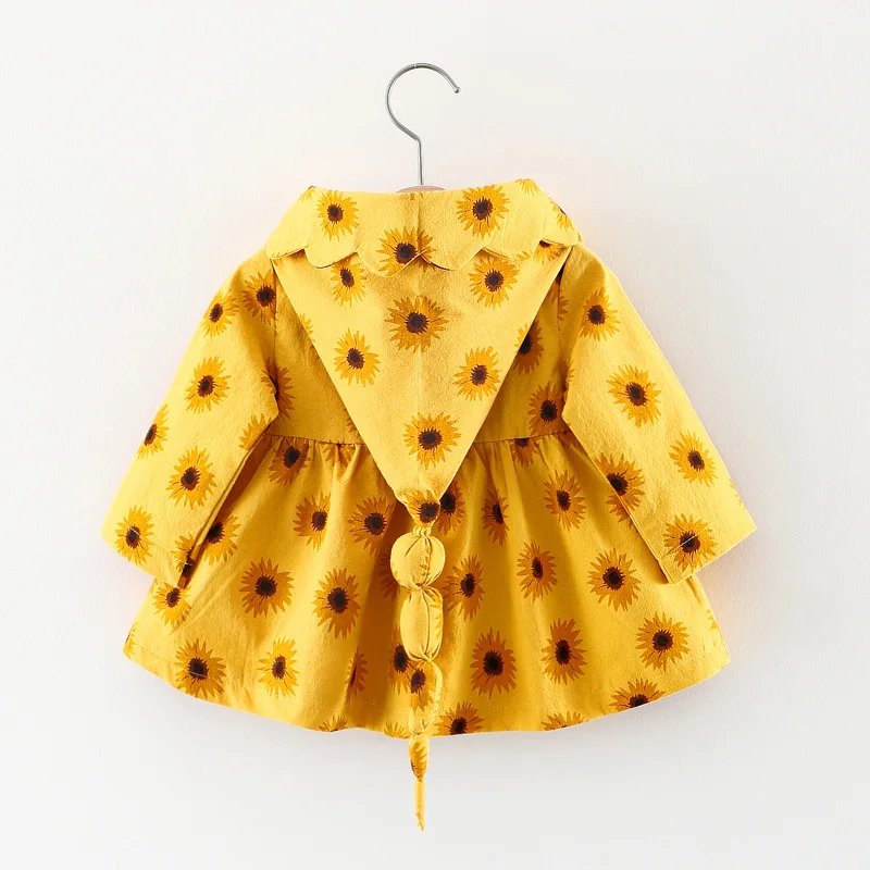 DFXD Newnorn Baby Girl Coat Fashion Spring 2018 Long Sleeve Cotton Sunflower Print Hooded Outwear Infant Princess Kids Coat 1-3Y
DFXD Newnorn Baby Girl Coat Fashion Spring 2018 Long Sleeve Cotton Sunflower Print Hooded Outwear Infant Princess Kids Coat 1-3Y
