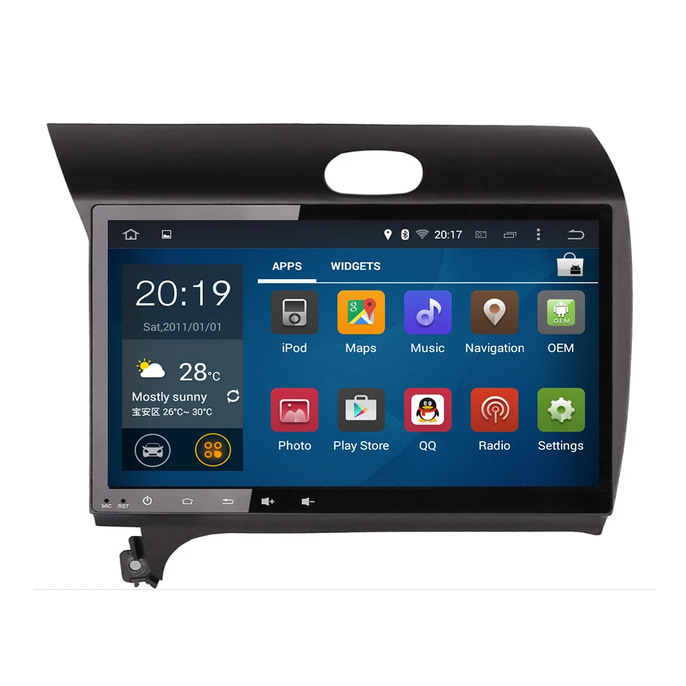 Автомагнитола для Kia K3 Cerato Forte 2012 2014 2016 Android10 мультимедийный DVD видеоплеер