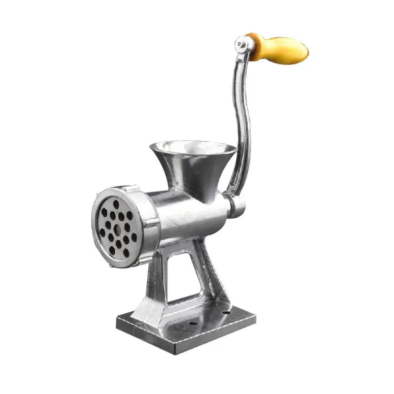 Manual Meat Slicer Mincer Aluminum Alloy Meat Grinder Mincer Machine Sausage Stuffer Table Crank Kitchen vegetable Cutter
Manual Meat Slicer Mincer Aluminum Alloy Meat Grinder Mincer Machine Sausage Stuffer Table Crank Kitchen vegetable Cutter