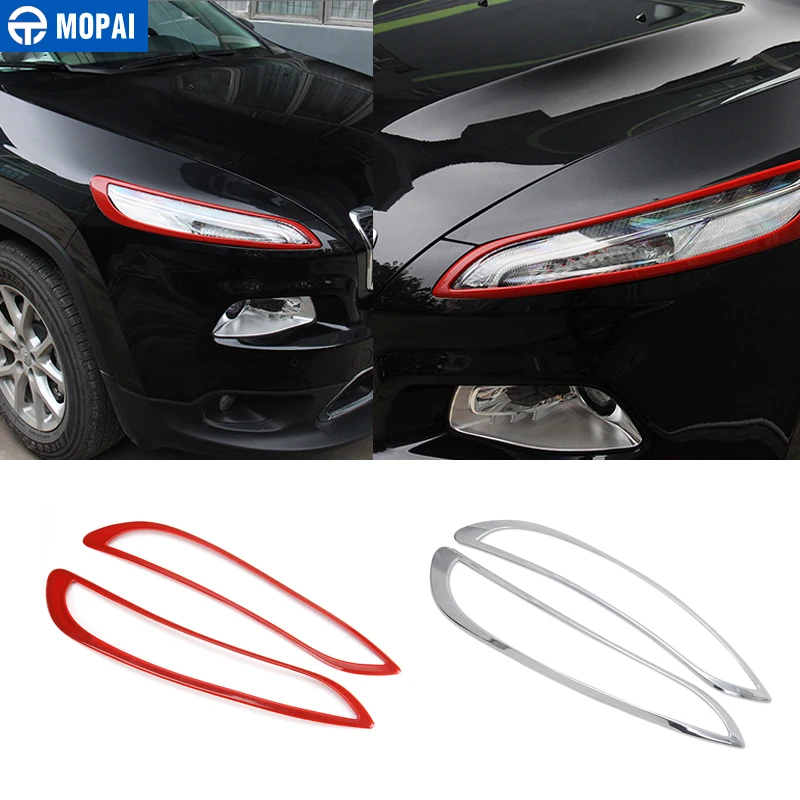 MOPAI ABS Car Headlight Daytime Running Light Lamp Decoration Cover Exterior Stickers for Jeep Cherokee 2014 Up Car Styling
MOPAI ABS Car Headlight Daytime Running Light Lamp Decoration Cover Exterior Stickers for Jeep Cherokee 2014 Up Car Styling