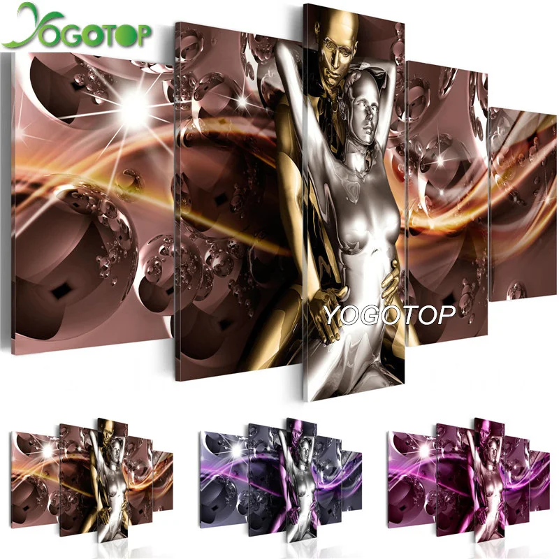 YOGOTOP DIY Diamond Painting Cross Stitch Full Embroidery 5D Square/Round Drill Mosaic Wall Art Abstract sexy couple 5pcs ML689
YOGOTOP DIY Diamond Painting Cross Stitch Full Embroidery 5D Square/Round Drill Mosaic Wall Art Abstract sexy couple 5pcs ML689