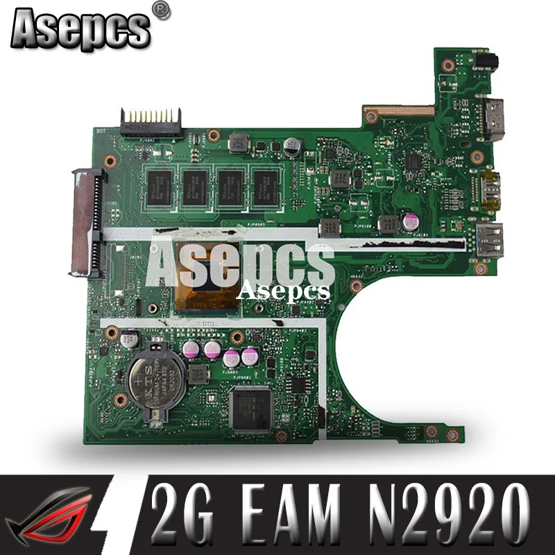 Asepcs X200MA материнская плата для ноутбука For Asus F200M F200MA тест оригинальная 2G RAM N2920 4