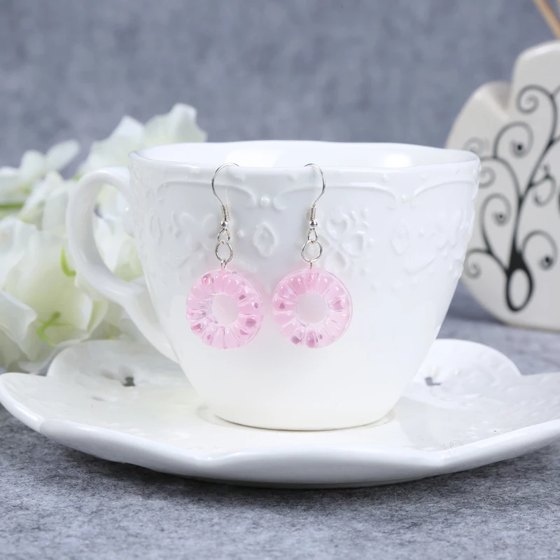1pair Fashion Craft Resin Cute Candy shape Drop Earrings For Women Japan/Korean Fashion Jewelry
1pair Fashion Craft Resin Cute Candy shape Drop Earrings For Women Japan/Korean Fashion Jewelry
