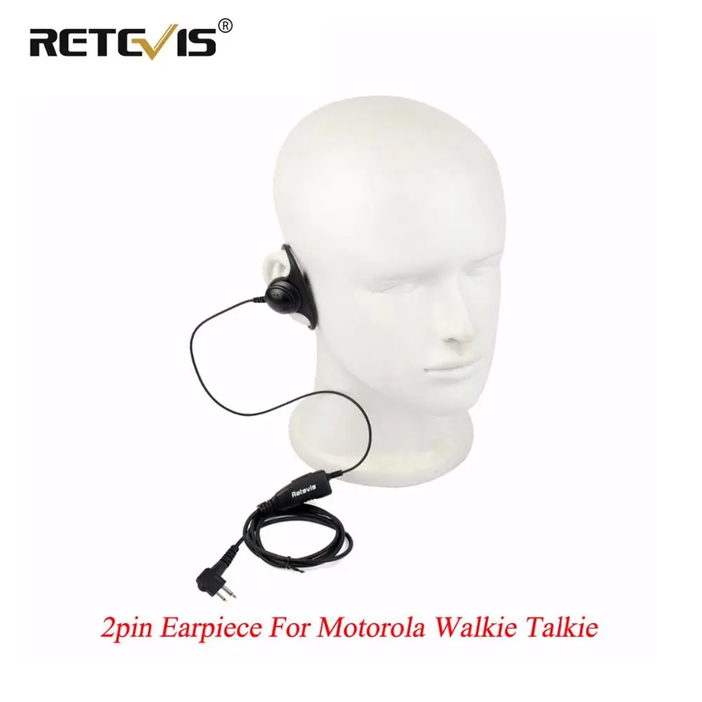 Retevis D Shape Soft Ear Hook Earpiece PTT MIC Headset Headphone For Motorola GP300 P040 Pro1150 GP2000 For HYT Walkie Talkie
Retevis D Shape Soft Ear Hook Earpiece PTT MIC Headset Headphone For Motorola GP300 P040 Pro1150 GP2000 For HYT Walkie Talkie