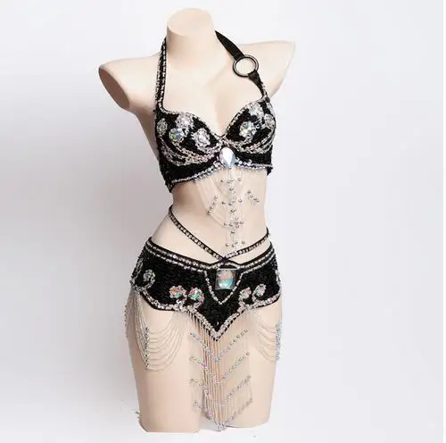 Women's belly dance costume belly dancing clothes Sexy Night dance bellydance Top bra +Belt 2pcs set WY7107
Women's belly dance costume belly dancing clothes Sexy Night dance bellydance Top bra +Belt 2pcs set WY7107