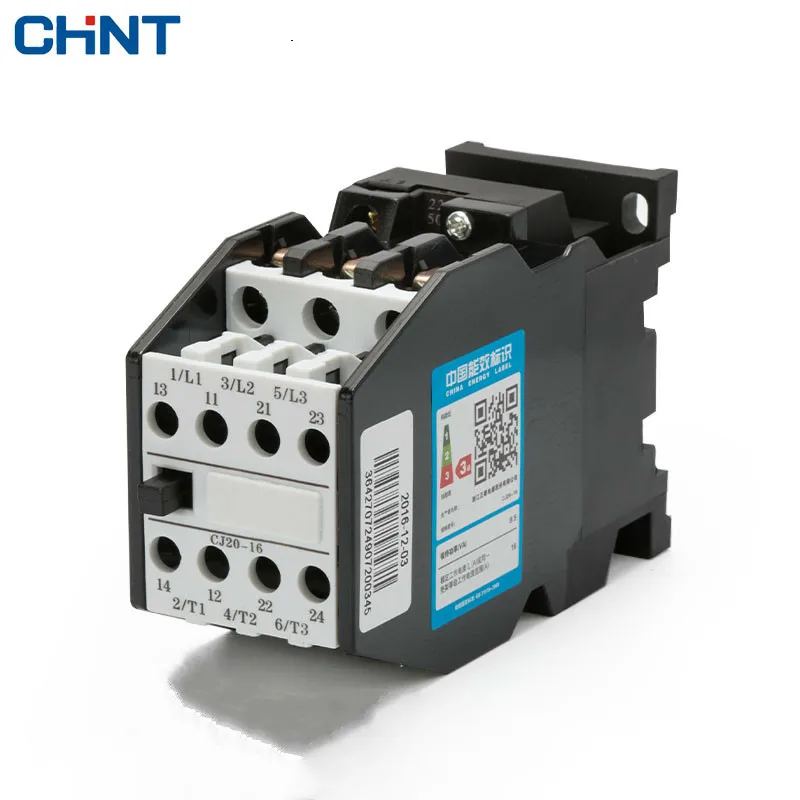 CHINT Household Two Normally Open Two Often Close Communication Contactor CJ20-16A 380v 220v 110v 36v
CHINT Household Two Normally Open Two Often Close Communication Contactor CJ20-16A 380v 220v 110v 36v