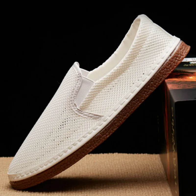 Summer Men's Net Cloth Casual Shoes Breathable Men Wear-resistant Loafers Designer Men's casual shoes Sneakers Soft bottom D7-35
Summer Men's Net Cloth Casual Shoes Breathable Men Wear-resistant Loafers Designer Men's casual shoes Sneakers Soft bottom D7-35