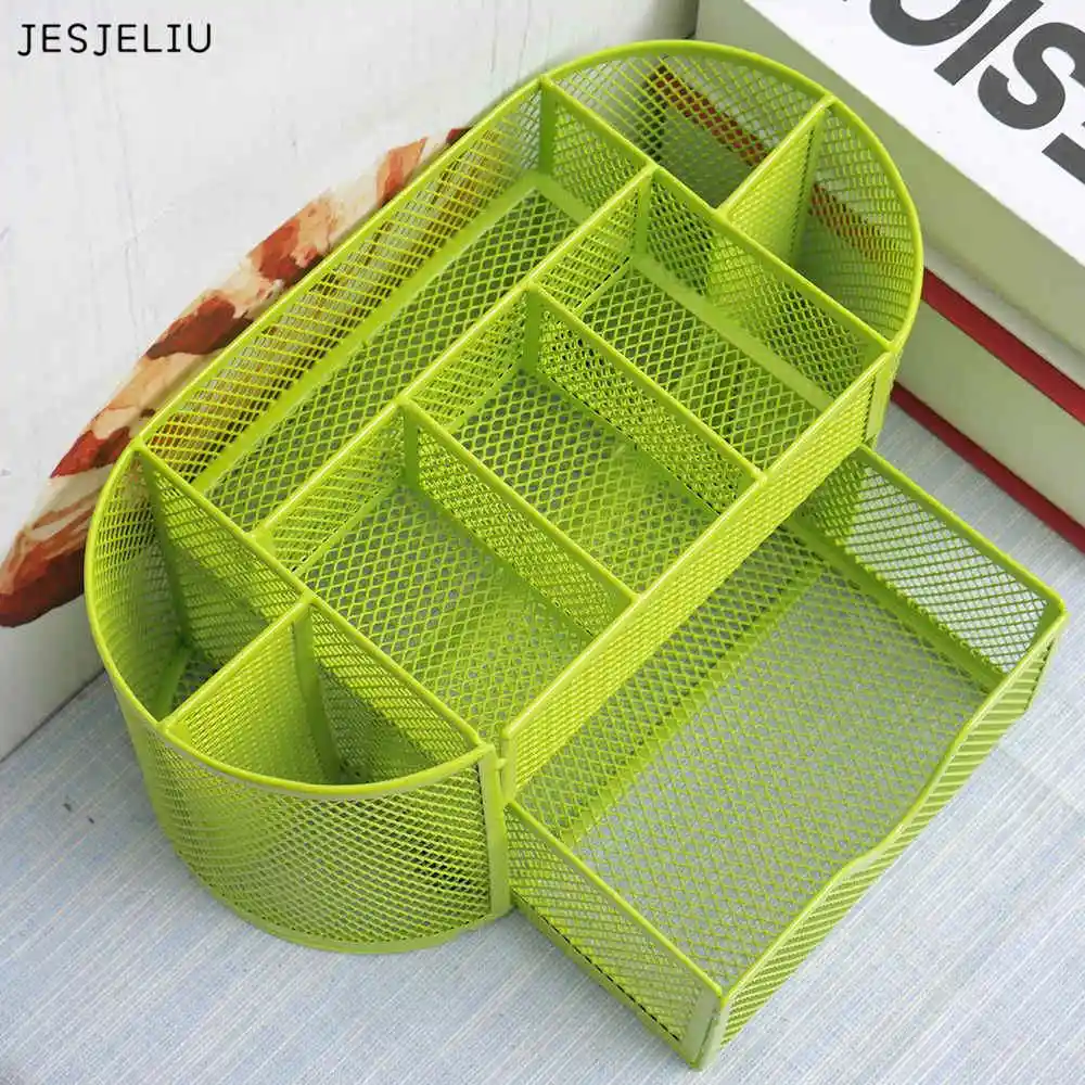 22*11*10.5cm Multifuction Stationery Desk Organizer Pen Holder 9 cells Metal Mesh Desktop Office Pen Pencil Holder Study Storage
22*11*10.5cm Multifuction Stationery Desk Organizer Pen Holder 9 cells Metal Mesh Desktop Office Pen Pencil Holder Study Storage