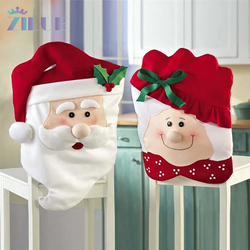 Zilue 1pcs Creative Santa Claus Christmas Seat Cover Festival Decoration Dining Room Home Party Decoration Chair Decor Accessory
Zilue 1pcs Creative Santa Claus Christmas Seat Cover Festival Decoration Dining Room Home Party Decoration Chair Decor Accessory