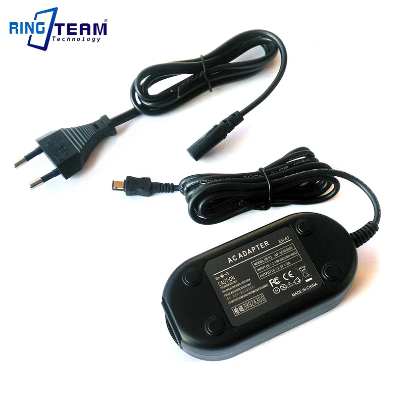 

EH67 EH-67 AC Power Adapter Charger for Nikon COOLPIX L100 L105 L110 L120 L310 L320 L330 L340 L810 L820 L830 L840 Digital Camera