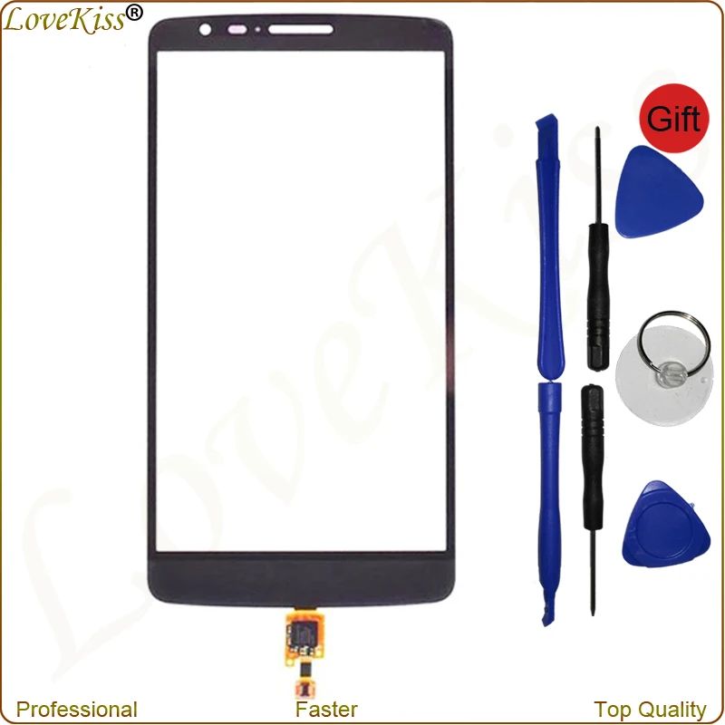 Переднее внешнее стекло для LG G3 Stylus D690N D690 5 дюйма сенсорная панель с дигитайзером