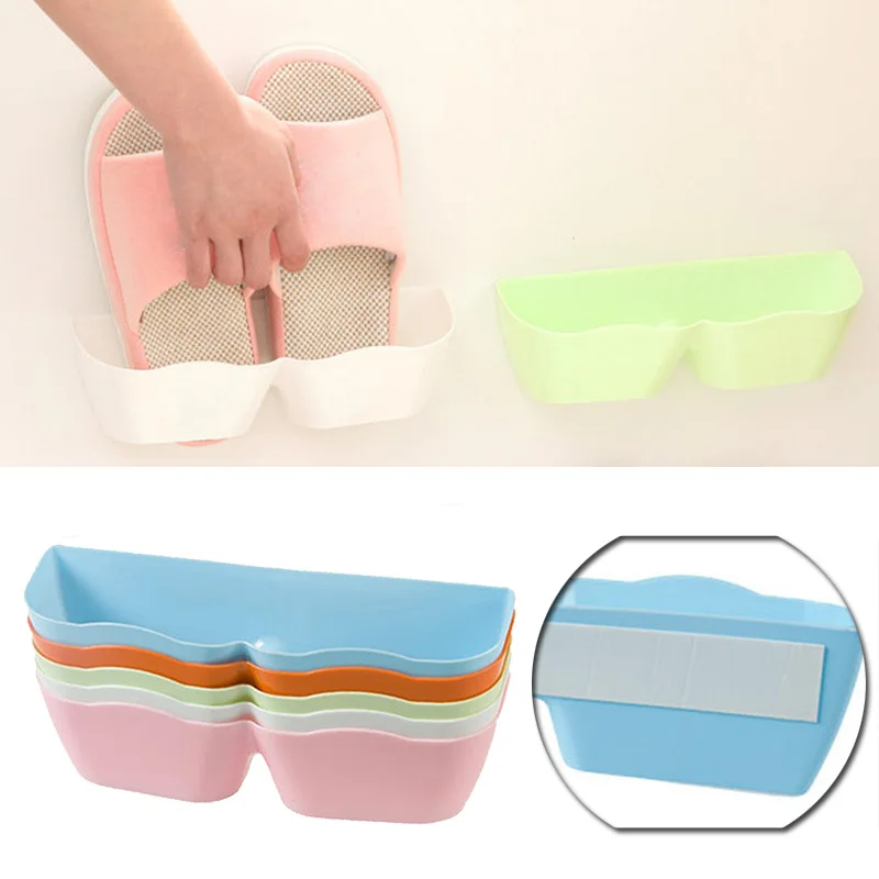 Hot 1Pc New Convenient Wall-Mounted Shoes Hanger Sticky Hanging Hook Shoes Rack Home Storage 5 Colors
Hot 1Pc New Convenient Wall-Mounted Shoes Hanger Sticky Hanging Hook Shoes Rack Home Storage 5 Colors