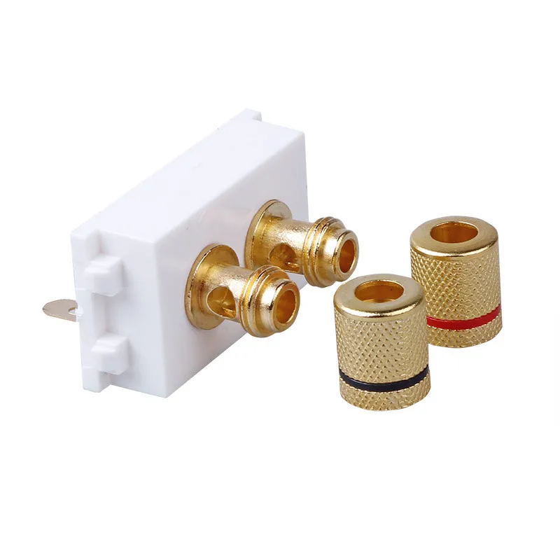 1PC YT1576 Electrical Sockets Speaker module Audio panel Banana plug Power amplifier wall plug Audio clip Drop Shipping
1PC YT1576 Electrical Sockets Speaker module Audio panel Banana plug Power amplifier wall plug Audio clip Drop Shipping