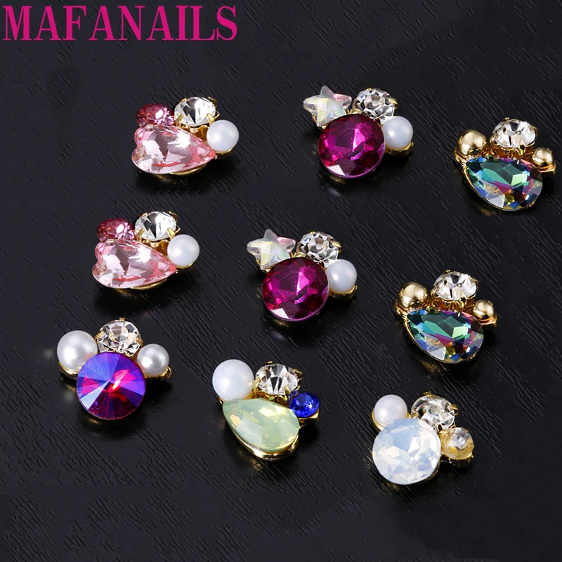 5PCS Big Rhinestone 12mm Oval, Hearts ,Round, Star 3D Nail Art Decoration Crystal Fancy Diamond Jewelry DIY Nail Art Rhinestones
5PCS Big Rhinestone 12mm Oval, Hearts ,Round, Star 3D Nail Art Decoration Crystal Fancy Diamond Jewelry DIY Nail Art Rhinestones