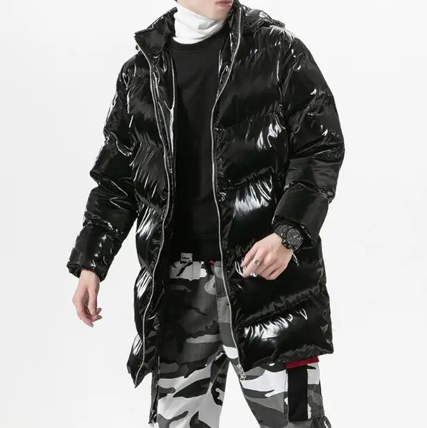 Medium long black and silver shiny cotton clothes men loose plus fertilizer XL trend fat jacket Korean winter cotton clothes
Medium long black and silver shiny cotton clothes men loose plus fertilizer XL trend fat jacket Korean winter cotton clothes
