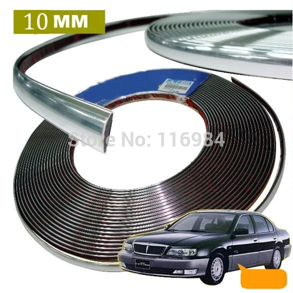 10mm x 3meters car styling self adhesive chrome strip MOULDING TRIM FOR CAR Rearview Mirror хром для авто
10mm x 3meters car styling self adhesive chrome strip MOULDING TRIM FOR CAR Rearview Mirror хром для авто