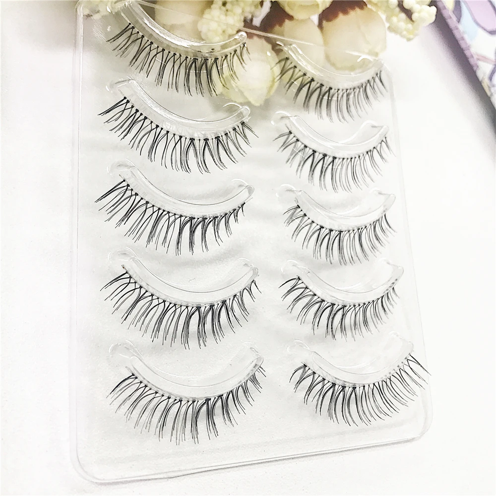 5 Pairs/Lot Transparent Stem 3D Mink Lashes Strip fashinon Eyelash Extensions Pair Eyelash New Fashion Women Soft Free Shipping
5 Pairs/Lot Transparent Stem 3D Mink Lashes Strip fashinon Eyelash Extensions Pair Eyelash New Fashion Women Soft Free Shipping