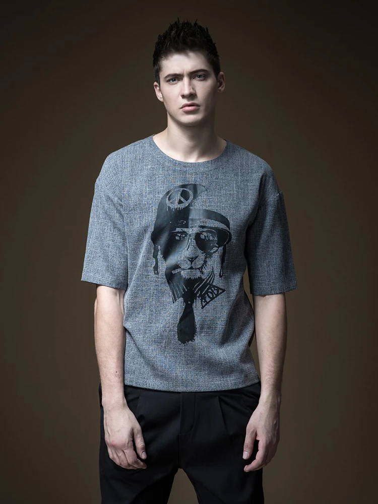 2018 Half Undertale Pinli Spring New Men's Wear Round-collar Middle-sleeve Printed Short-sleeve T-shirt Top For Men B191211086
2018 Half Undertale Pinli Spring New Men's Wear Round-collar Middle-sleeve Printed Short-sleeve T-shirt Top For Men B191211086