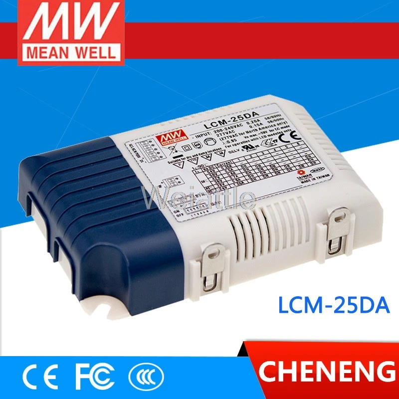 

MEAN WELL оригинальный LCM-25DA 36В 700мА meanwell LCM-25DA 36В 25,2 Вт многоступенчатый выходной ток Светодиодный источник питания