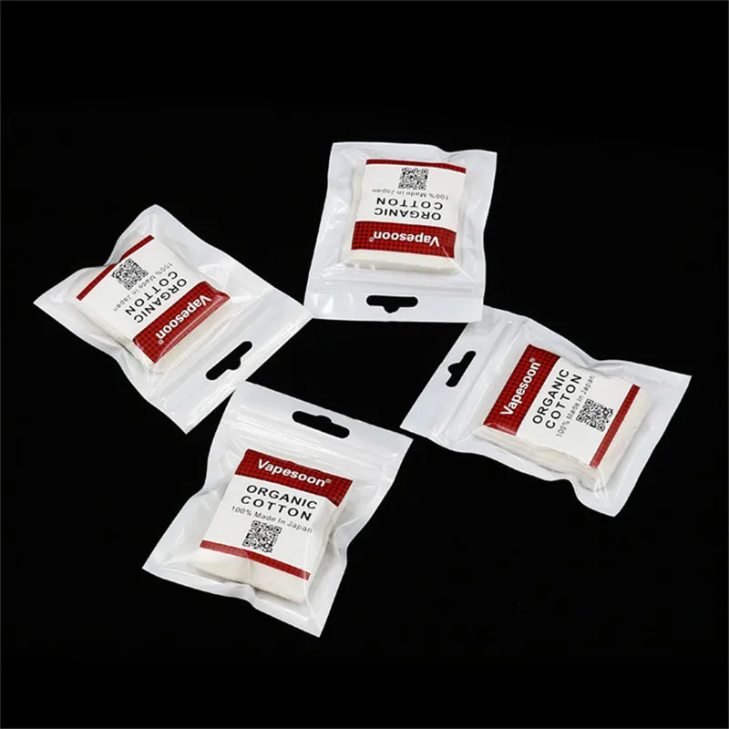 vapesoon Organic Japanese Cotton for e-Cigarette RDA RBA Tank Atomizer Vape Vaporizer DIY Heat Wire Organic Cotton Wick
vapesoon Organic Japanese Cotton for e-Cigarette RDA RBA Tank Atomizer Vape Vaporizer DIY Heat Wire Organic Cotton Wick