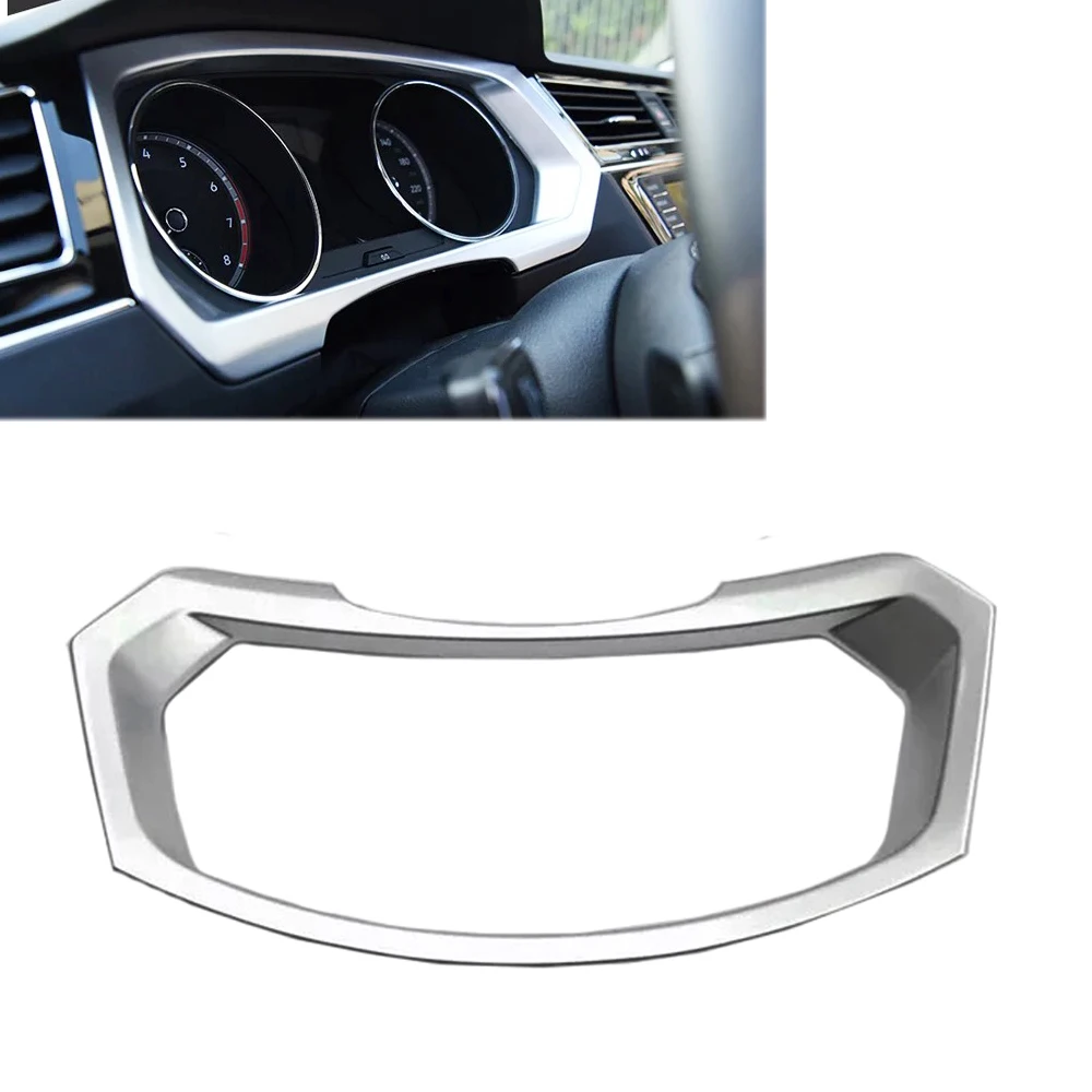 ABS Chrome Dashboard Instrument Panel Gauge Frame Trim For Volkswagen VW Tiguan L TiguanL MK2 2017 2018
ABS Chrome Dashboard Instrument Panel Gauge Frame Trim For Volkswagen VW Tiguan L TiguanL MK2 2017 2018