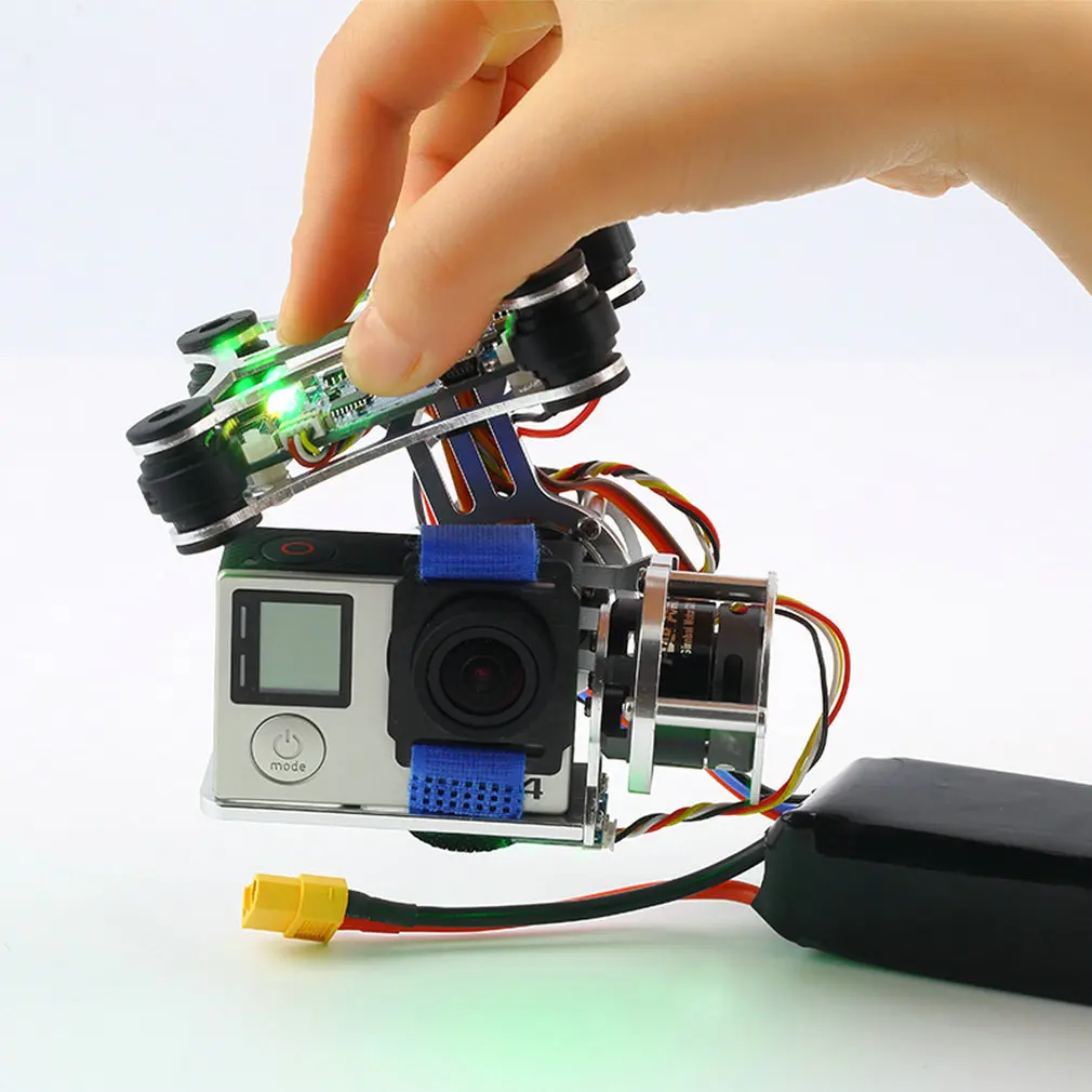 Дроны с камерой hd Super Light Phantom Gopro 34 CNC бесщеточная камера двигателем Gimbal контроллер