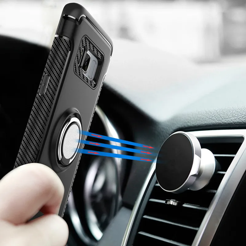 Case for Samsung Galaxy S8 S7 Edge Car Holder Stand Magnetic Suction Ring Bracket Hybrid PC + TPU Armor Cover For Galaxy S8 Plus
Case for Samsung Galaxy S8 S7 Edge Car Holder Stand Magnetic Suction Ring Bracket Hybrid PC + TPU Armor Cover For Galaxy S8 Plus