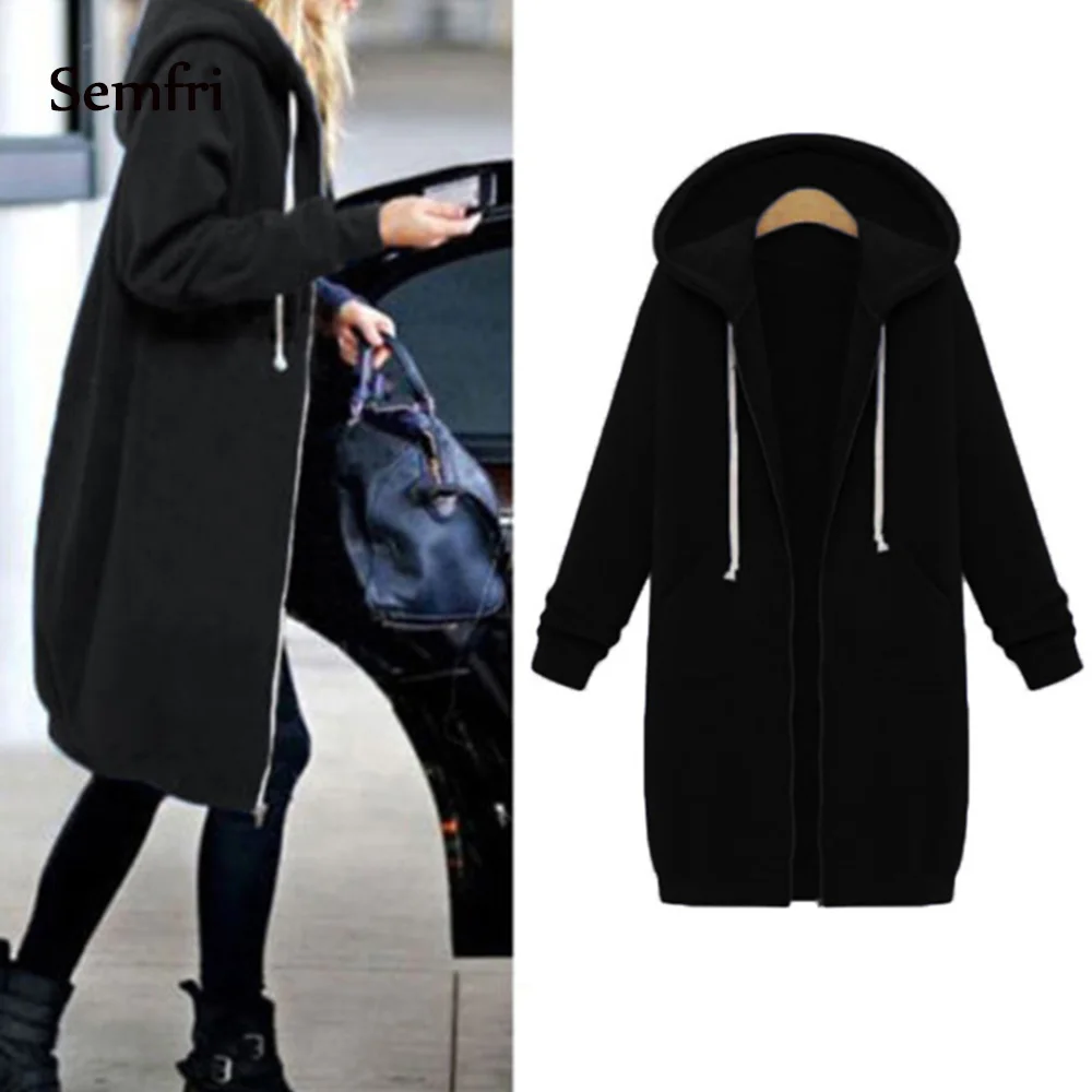 Semfri Womens Hoodies Long Oversized Sweatshirt Solid Color Casual Hoodie Coat Plus Size 5XL Outwear Spring Zipper Clothes
Semfri Womens Hoodies Long Oversized Sweatshirt Solid Color Casual Hoodie Coat Plus Size 5XL Outwear Spring Zipper Clothes