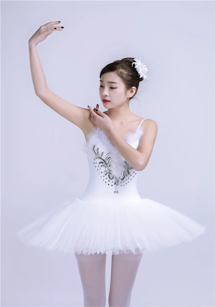 Профессиональный Балетный костюм для взрослых с лебедем озером пачкой жесткая